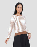 CONNEXION RAJUT STRIPE KAOS WANITA