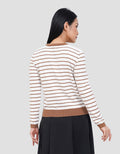 CONNEXION RAJUT STRIPE KAOS WANITA