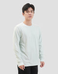 SUKO ROUND NECK SOFT TOUCH KERAH BULAT LENGAN PANJANG KAOS PRIA