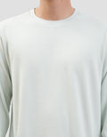 SUKO ROUND NECK SOFT TOUCH KERAH BULAT LENGAN PANJANG KAOS PRIA