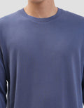 SUKO ROUND NECK SOFT TOUCH KERAH BULAT LENGAN PANJANG KAOS PRIA