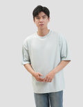 SUKO QUICK DRY KERAH BULAT LENGAN PENDEK KAOS OVERSIZE PRIA