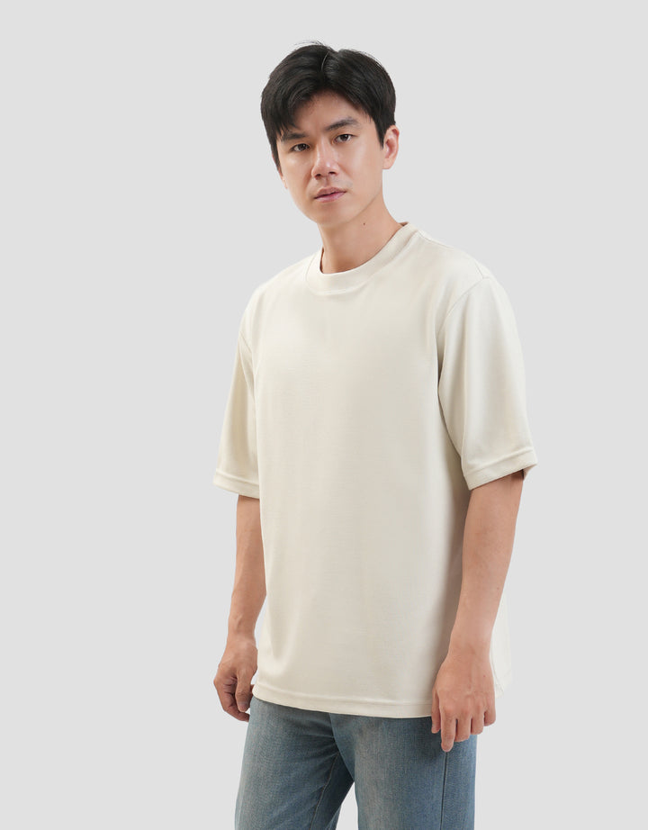 SUKO QUICK DRY KERAH BULAT LENGAN PENDEK KAOS OVERSIZE PRIA