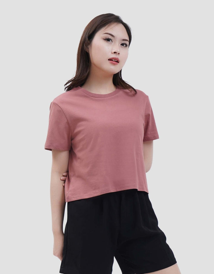Mxm Connexion Kaos Crop Wanita