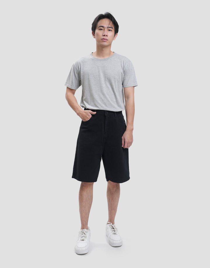 Nevada Baggy Basic Celana Jeans Pria