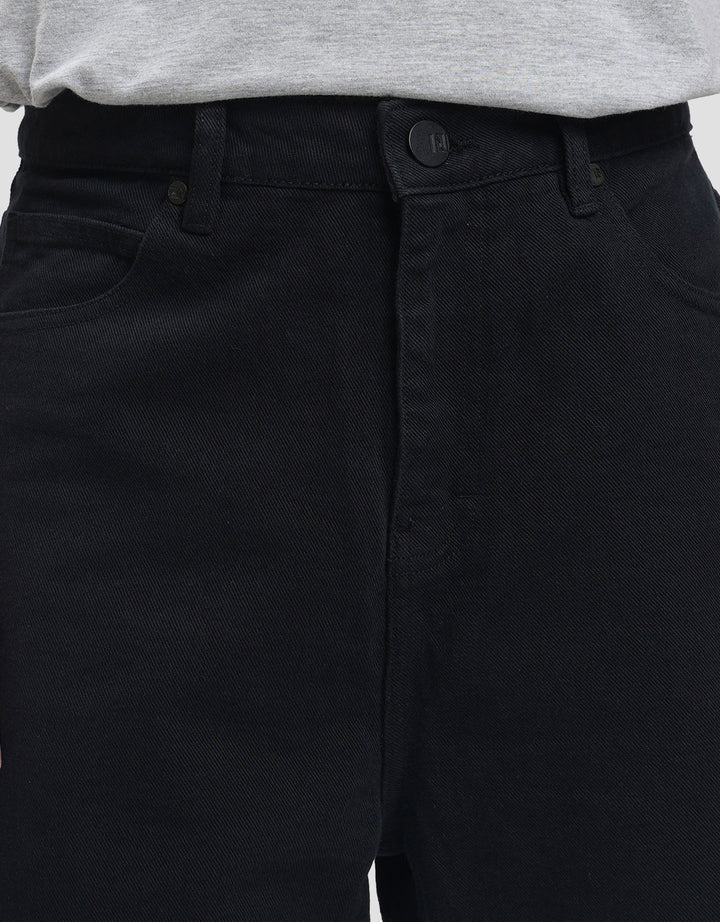 Nevada Baggy Basic Celana Jeans Pria