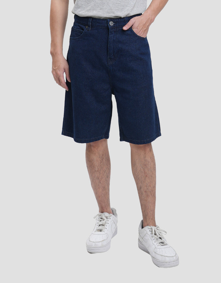 Nevada Baggy Basic Celana Jeans Pria