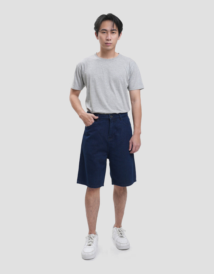 Nevada Baggy Basic Celana Jeans Pria