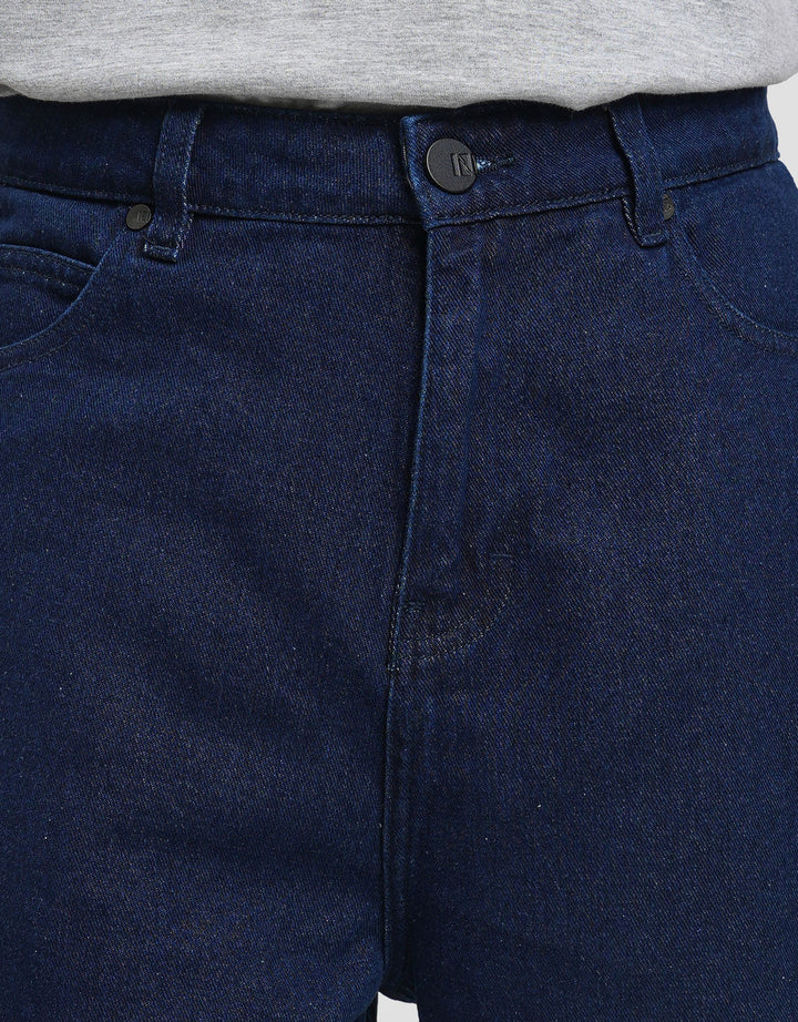 Nevada Baggy Basic Celana Jeans Pria
