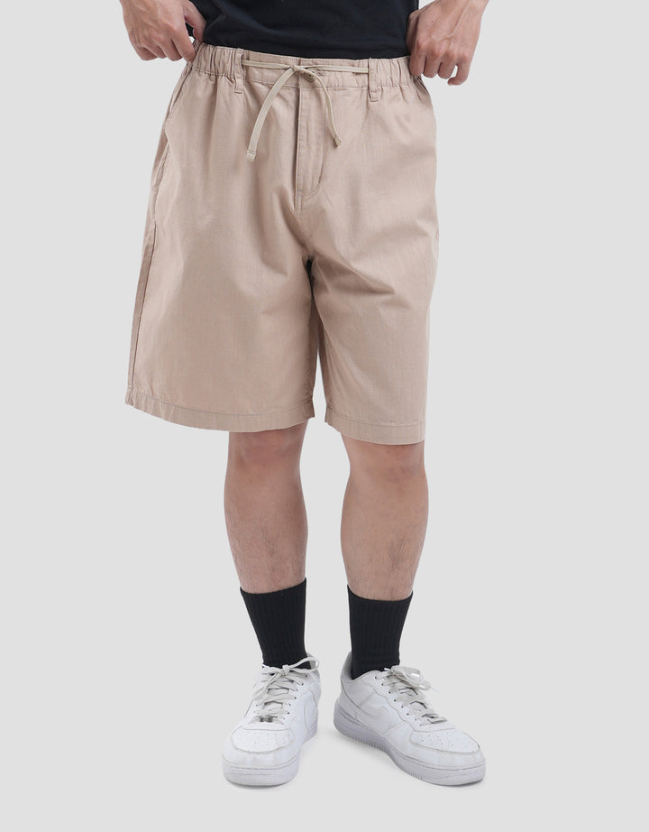 Nevada Basic Bermuda Linen Texture Celana Pendek Pria