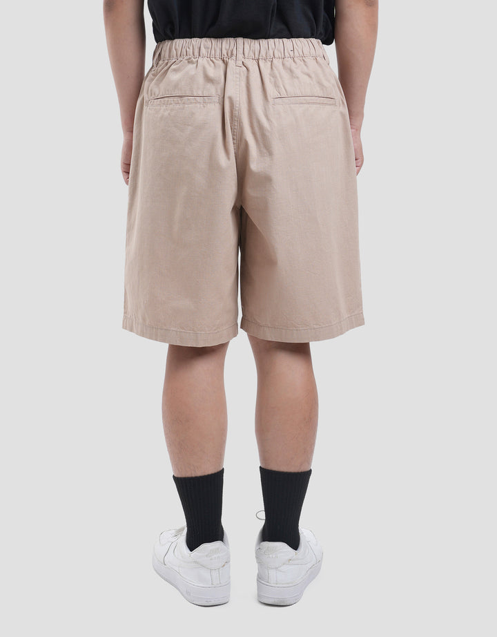 Nevada Basic Bermuda Linen Texture Celana Pendek Pria