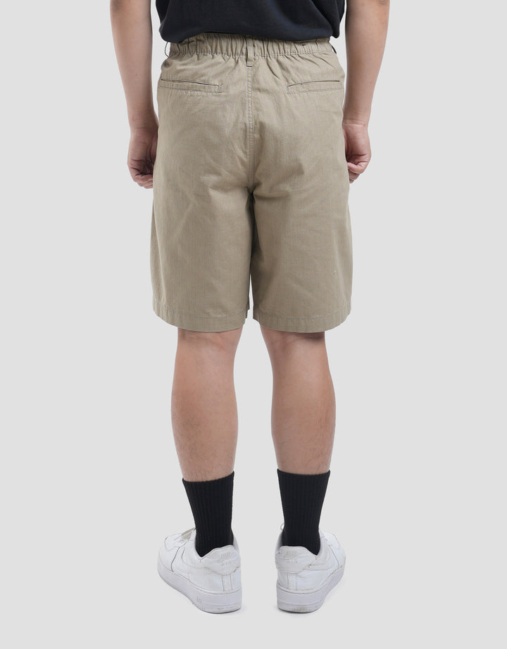 Nevada Basic Bermuda Linen Texture Celana Pendek Pria