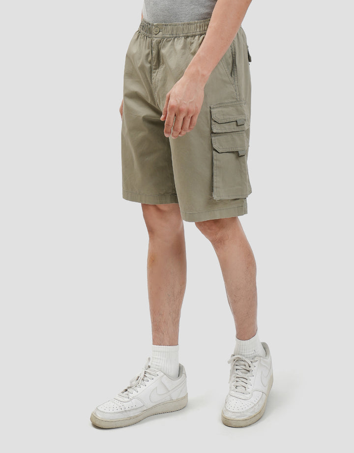 Nevada Multiple Pocket Twill Hd Celana Pendek Cargo Pria