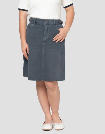 NEVADA CARPENTER UNFINISHED ROK JEANS ANAK PEREMPUAN