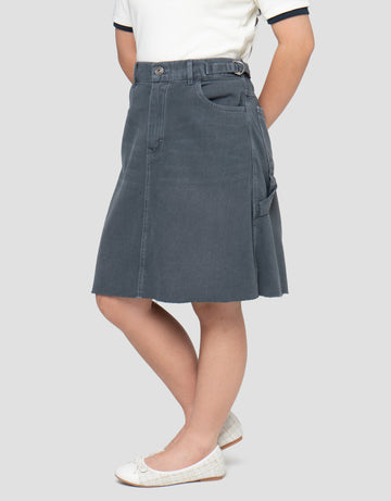 NEVADA CARPENTER UNFINISHED ROK JEANS ANAK PEREMPUAN