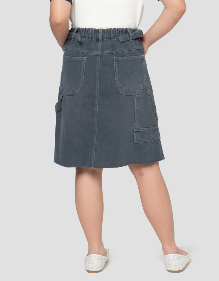 NEVADA CARPENTER UNFINISHED ROK JEANS ANAK PEREMPUAN