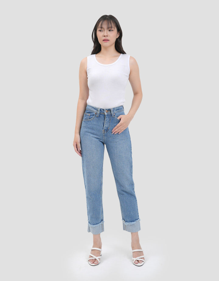 MxM Nevada Boyfriend Celana Denim Wanita