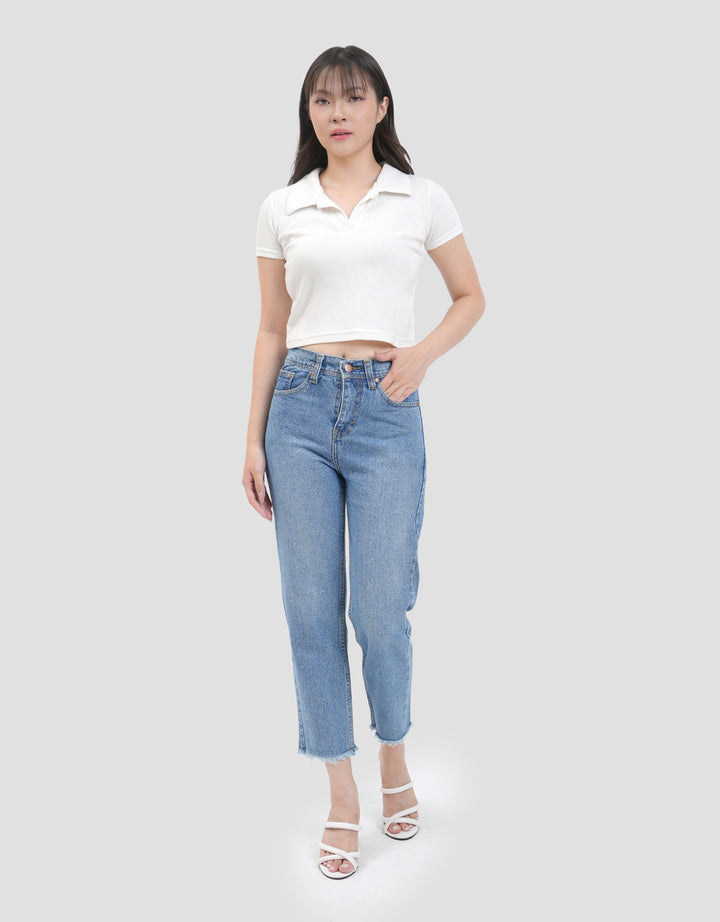 MxM Nevada Boyfriend Jeans Celana Wanita