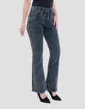 MxM Celana Denim Cutbray Strech Wanita