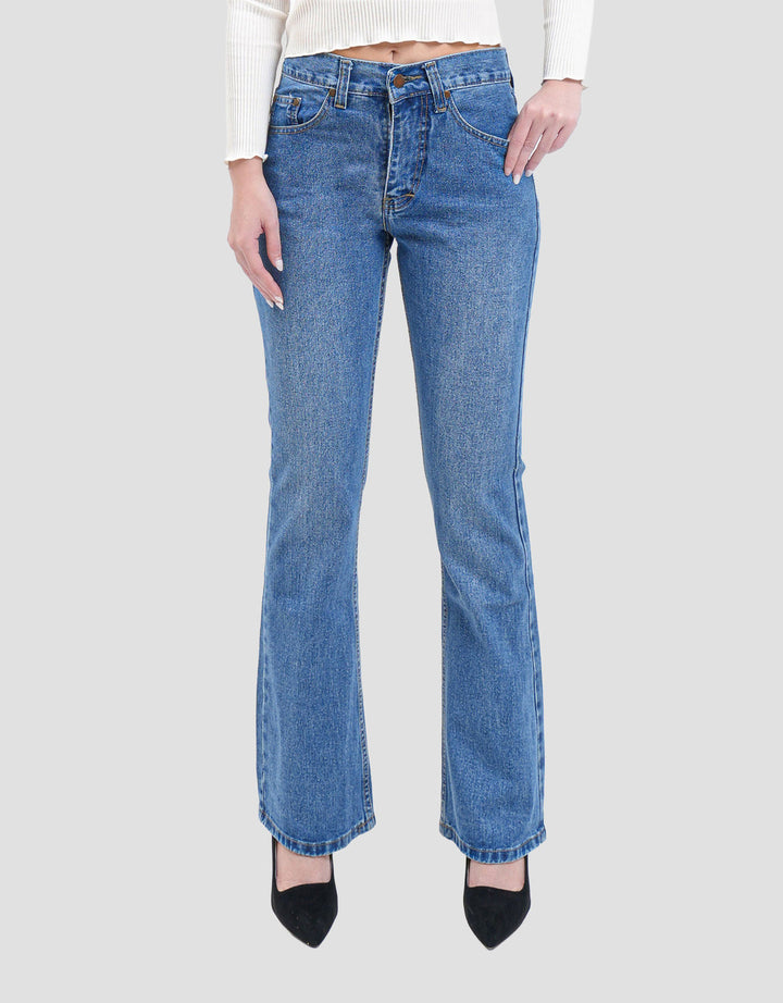 MxM Celana Denim Cutbray Strech Wanita