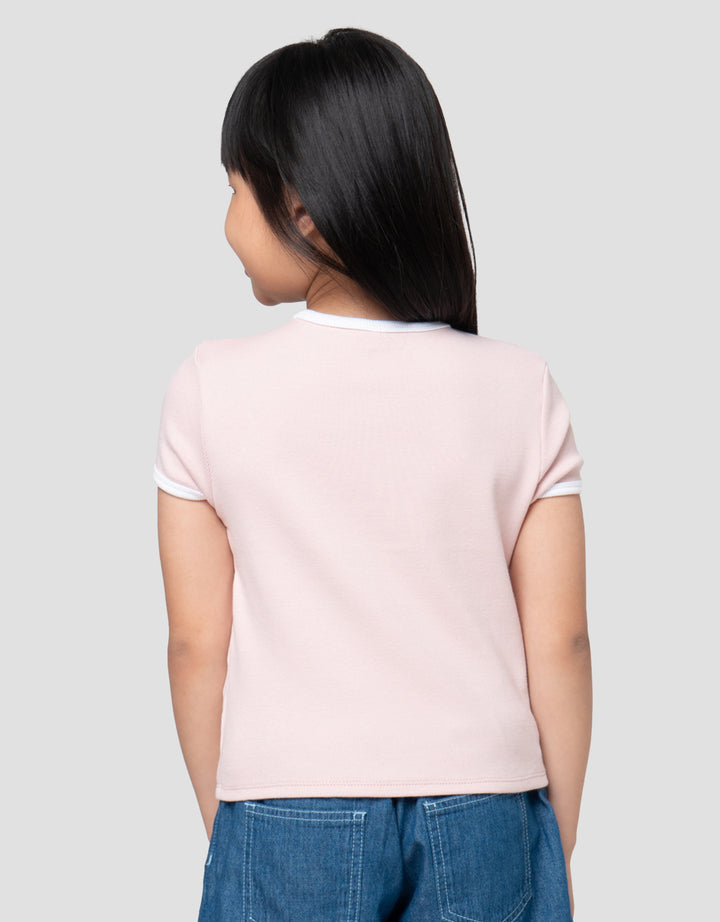Suko Mini Rib Kaos Anak Perempuan