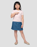 Suko Mini Rib Kaos Anak Perempuan