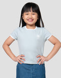 Suko Mini Rib Kaos Anak Perempuan