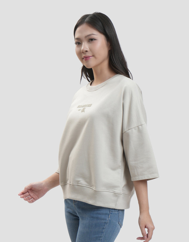 Disney Print Pocket Moana Sweatshirt Wanita