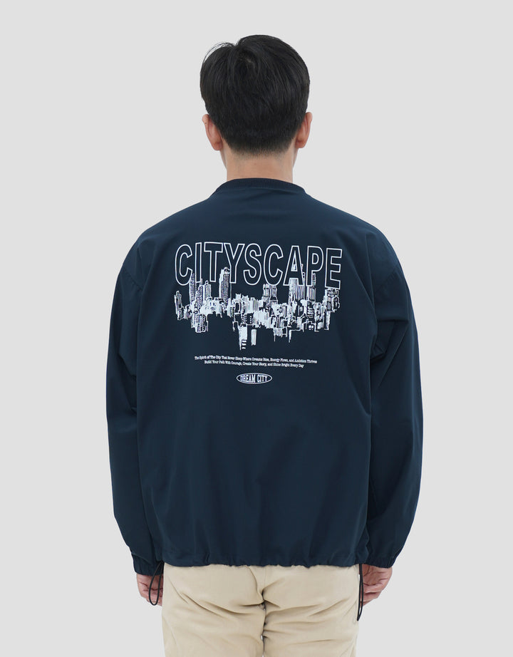 NEVADA RIBSTOP BACKPRINT SWEATER PRIA