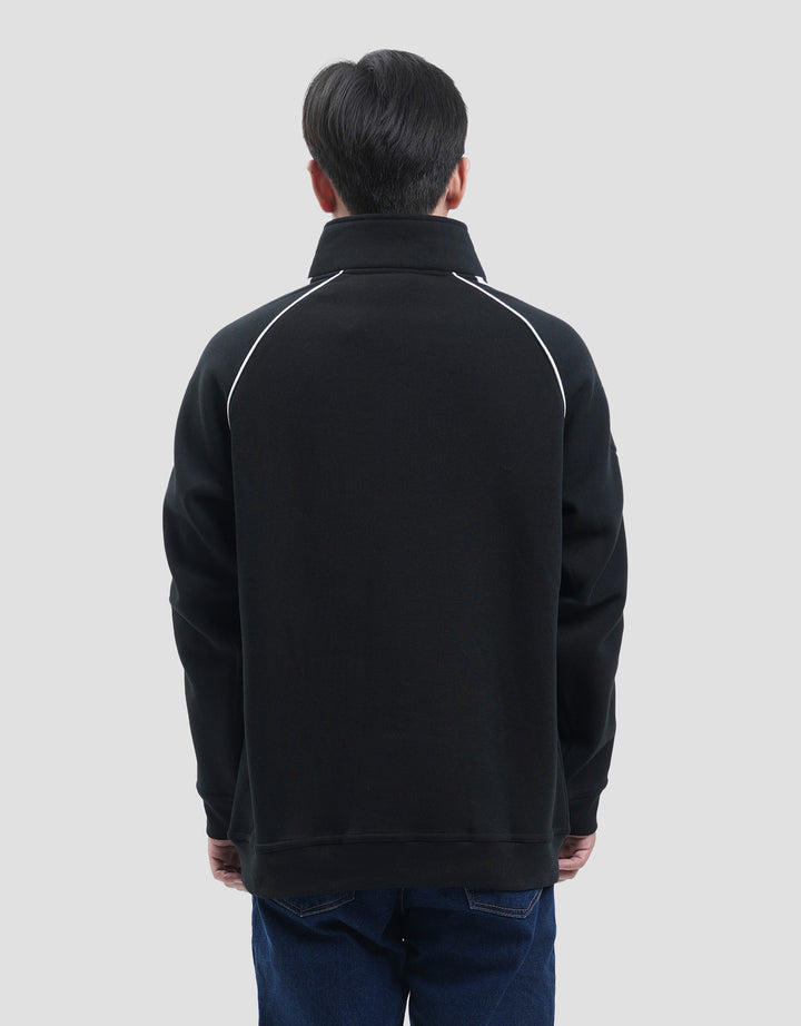 Nevada Half Zipper Looney Tunes Game Day Sweater Pria