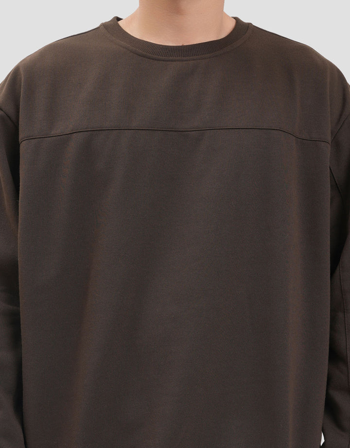 Nevada Basic Boxy Fit Cut And Sewn Sweater Pria