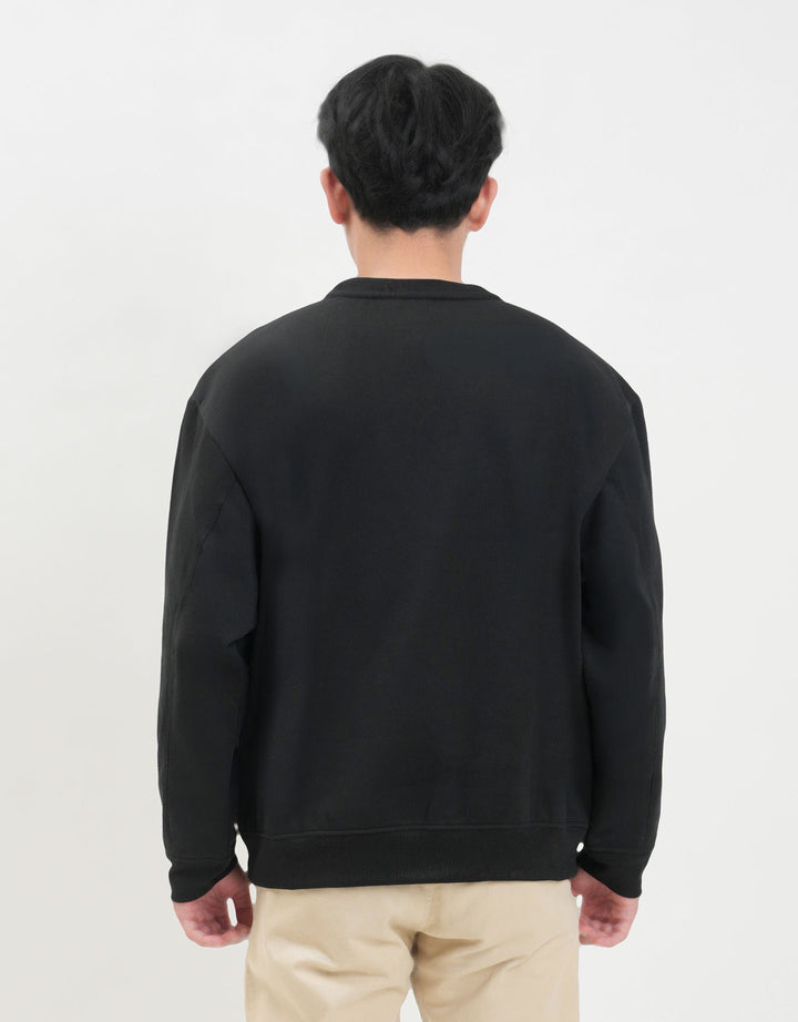 Nevada Basic Boxy Fit Cut And Sewn Sweater Pria