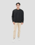 Nevada Basic Boxy Fit Cut And Sewn Sweater Pria