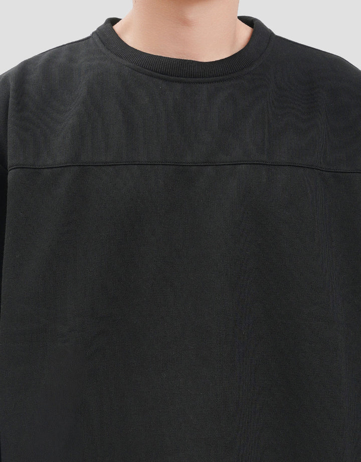 Nevada Basic Boxy Fit Cut And Sewn Sweater Pria