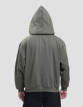 Nevada Basic Regular Fit Snap Button Jaket Hoodie Pria