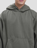 Nevada Basic Regular Fit Snap Button Jaket Hoodie Pria