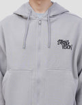 NEVADA HOODIE BOXY FIT GRAFFITI BACKPRINT FLEECE JAKET PRIA