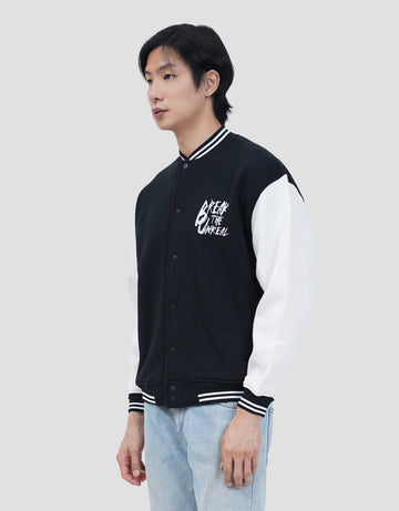 NEVADA BOXY FIT STREET STYLE UNREAL BACKPRINT JAKET PRIA
