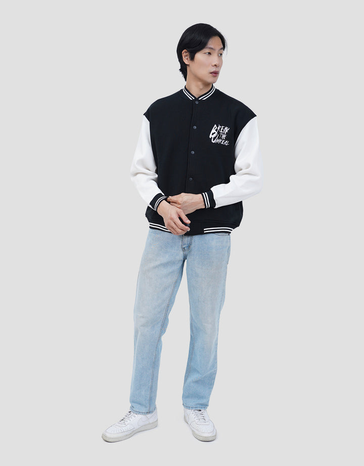 NEVADA BOXY FIT STREET STYLE UNREAL BACKPRINT JAKET PRIA