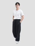 Nevada Baggy Fit Front Double Knit Celana Jogger Pria