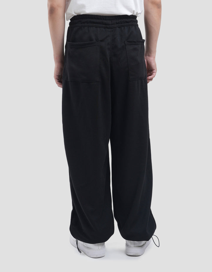 Nevada Baggy Fit Front Double Knit Celana Jogger Pria