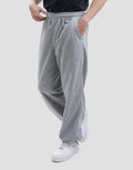Nevada Loose Fit With Adjuster On Bottom Hem Double Knit Celana Jogger Pria