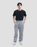 Nevada Loose Fit With Adjuster On Bottom Hem Double Knit Celana Jogger Pria