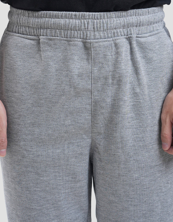 Nevada Loose Fit With Adjuster On Bottom Hem Double Knit Celana Jogger Pria