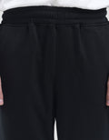 Nevada Loose Fit With Adjuster On Bottom Hem Double Knit Celana Jogger Pria