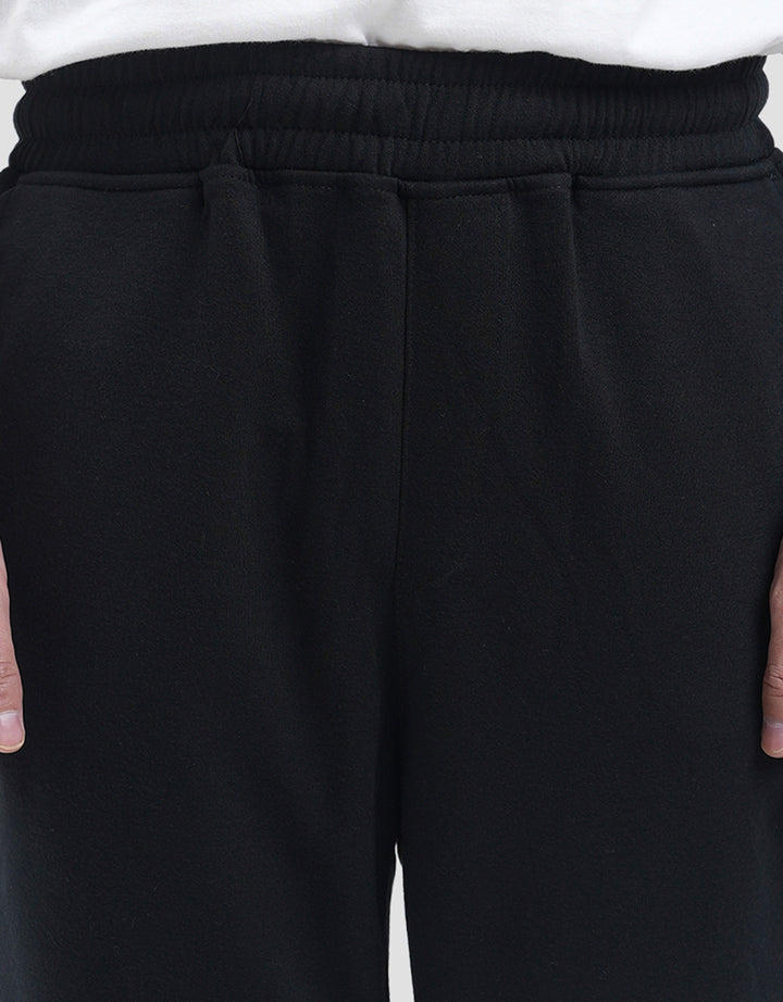 Nevada Loose Fit With Adjuster On Bottom Hem Double Knit Celana Jogger Pria