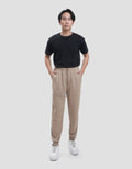Nevada Basic Double Knit Jogger Pria