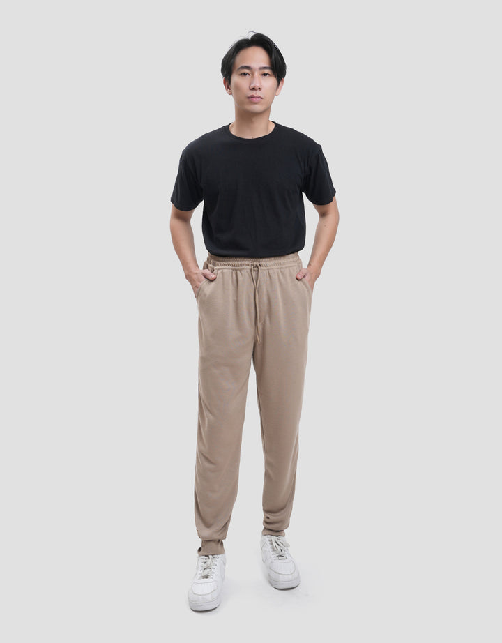 Nevada Basic Double Knit Jogger Pria