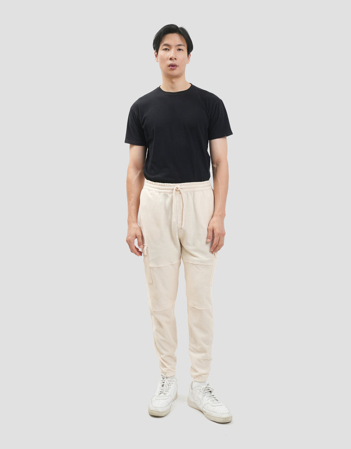Nevada With Texture Twill Cargo Jogger Pria