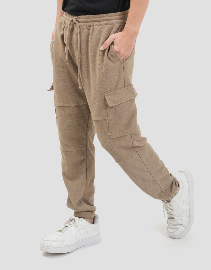 Nevada With Texture Twill Cargo Jogger Pria